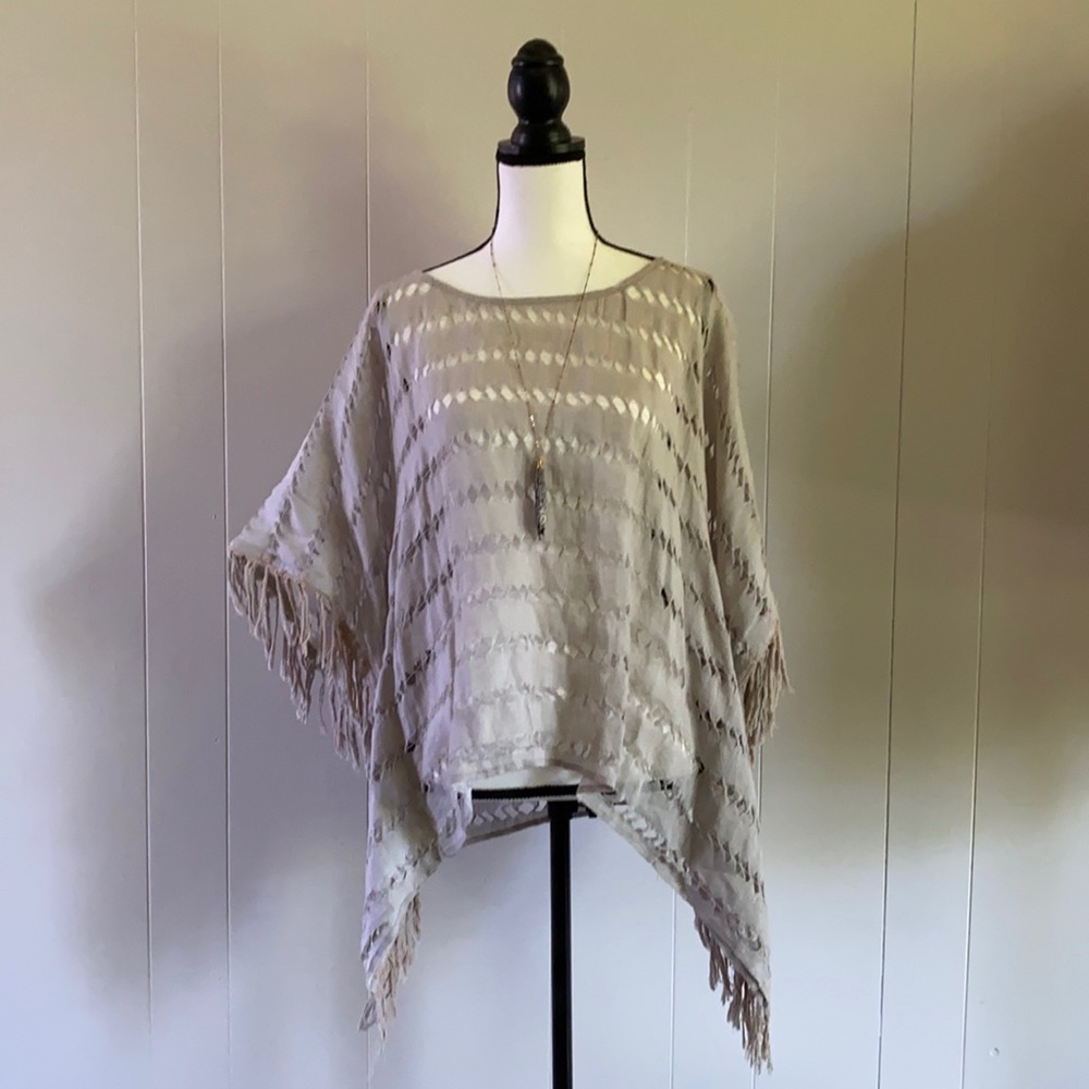 Anthropologie Rare Peruvian Poncho